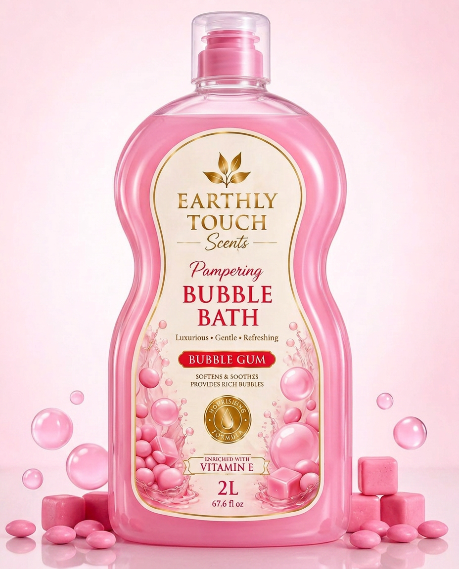 Bubble Gum Bubble Bath 2L fragrance by Earthly Touch Scents