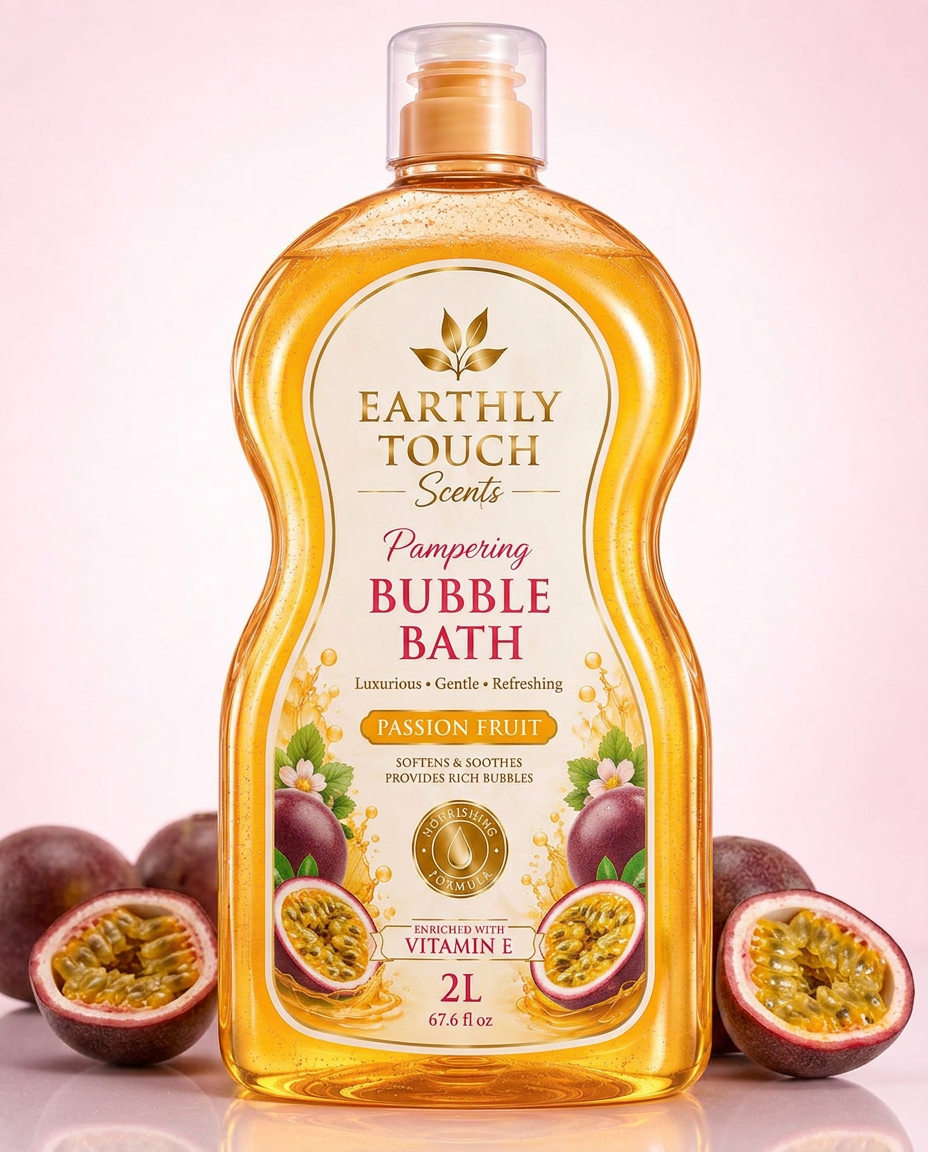 Passion Fruit Bubble Bath 2L fragrance by Earthly Touch Scents